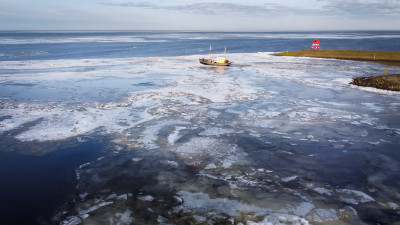stavoren kruiend ijs